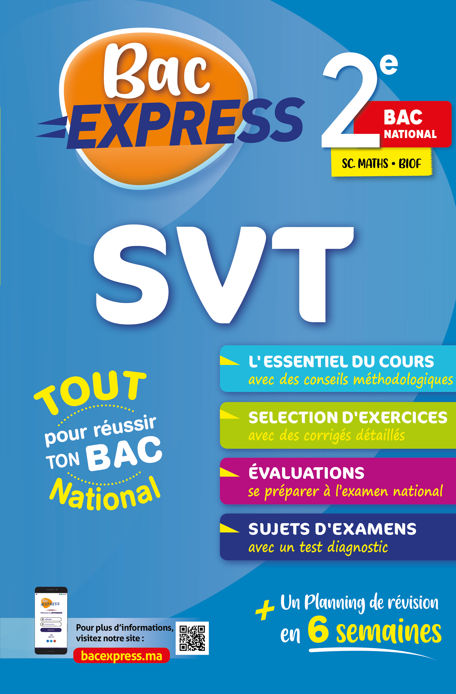 Bac Express Biof Svt 2ème année bac sciences maths KHASHAN